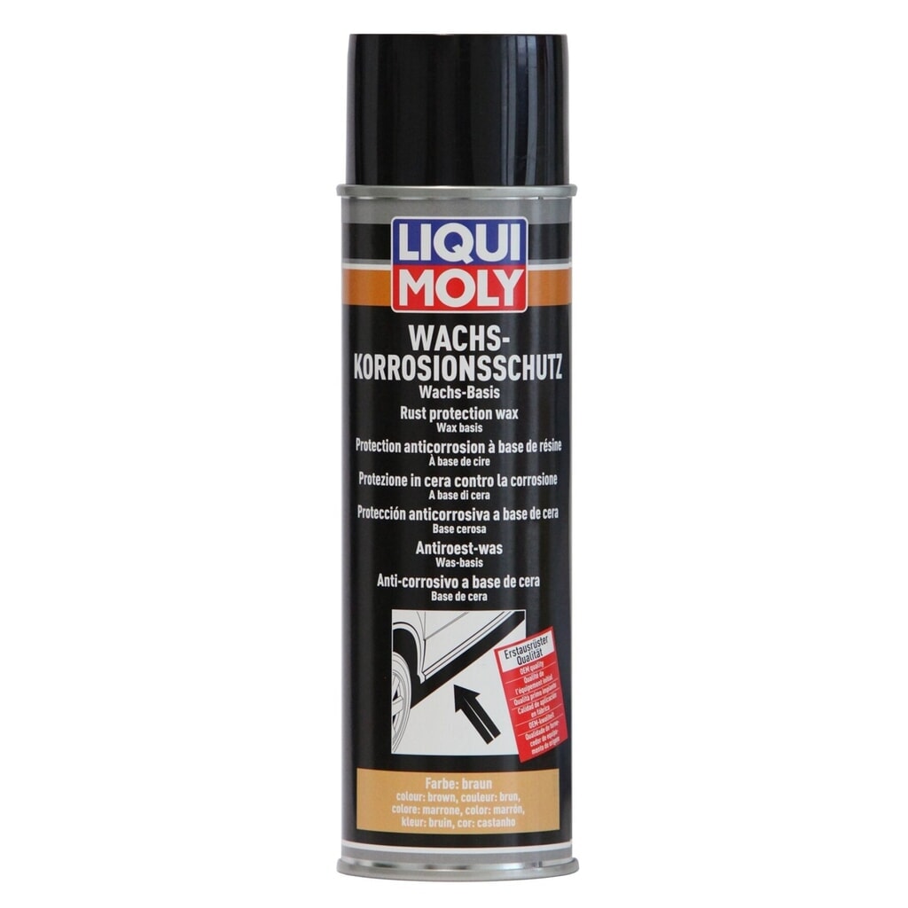 LIQUI MOLY Wachskorrosionsschutz braun (Spray) 500 ml Produktabbildung: LIQUI MOLY Wachskorrosionsschutz braun (Spray) 500 ml