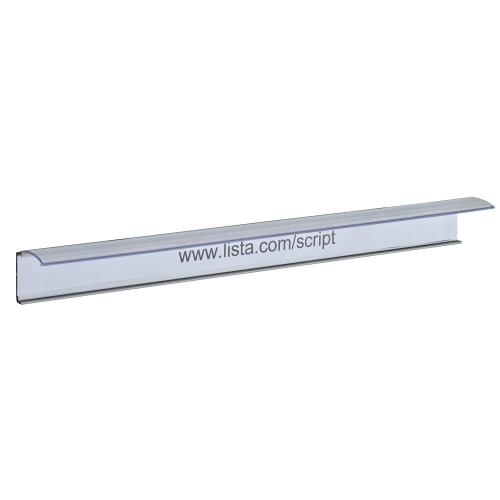 Produktabbildung: LISTA Beschriftungsleiste, Höhe 22mm,10 Stück, Breite 105mm