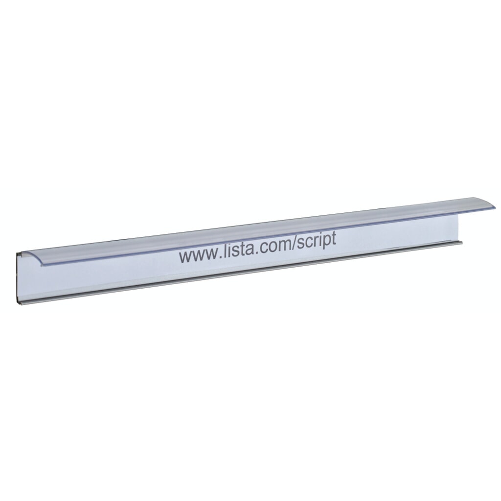 Produktabbildung: LISTA Beschriftungsleiste, Höhe 22mm,10 Stück, Breite 105mm