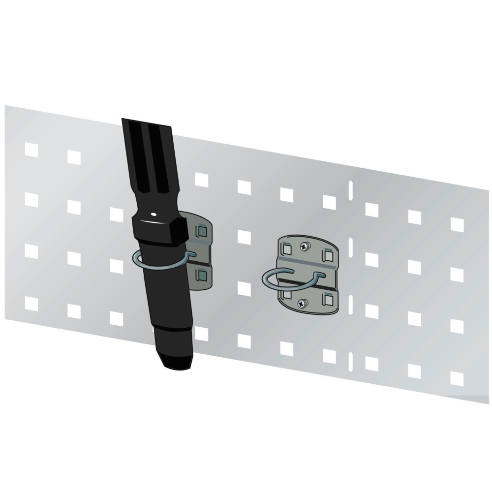 Produktabbildung: LISTA Maschinenhalter 40mm 5 Stück