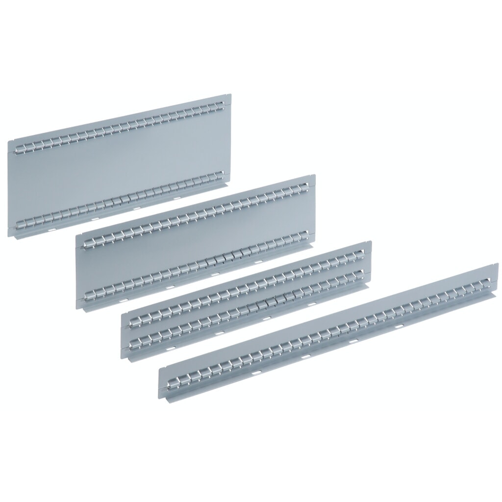 LISTA Schlitzwände 27E, Länge 456mm, für Fronthöhe 50mm, 5 Stück Produktabbildung: LISTA Schlitzwände 27E, Länge 456mm, für Fronthöhe 50mm, 5 Stück
