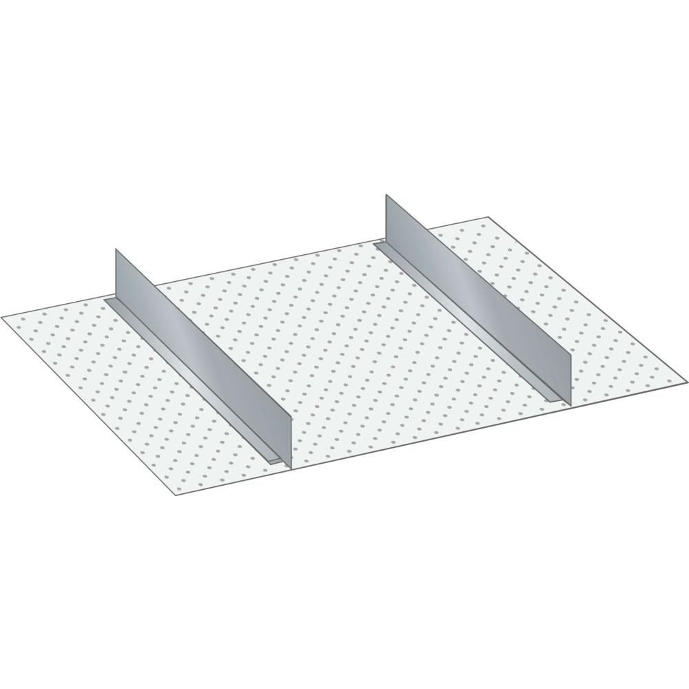 Produktabbildung: LISTA Set Trennwände 18x27E, (BxTxFH) 306x459x75mm