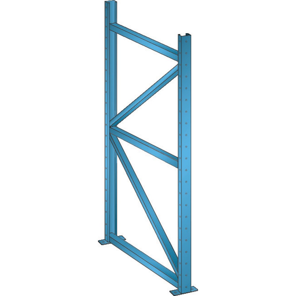 Produktabbildung: LISTA Ständerrahmen, Tiefe 860 mm