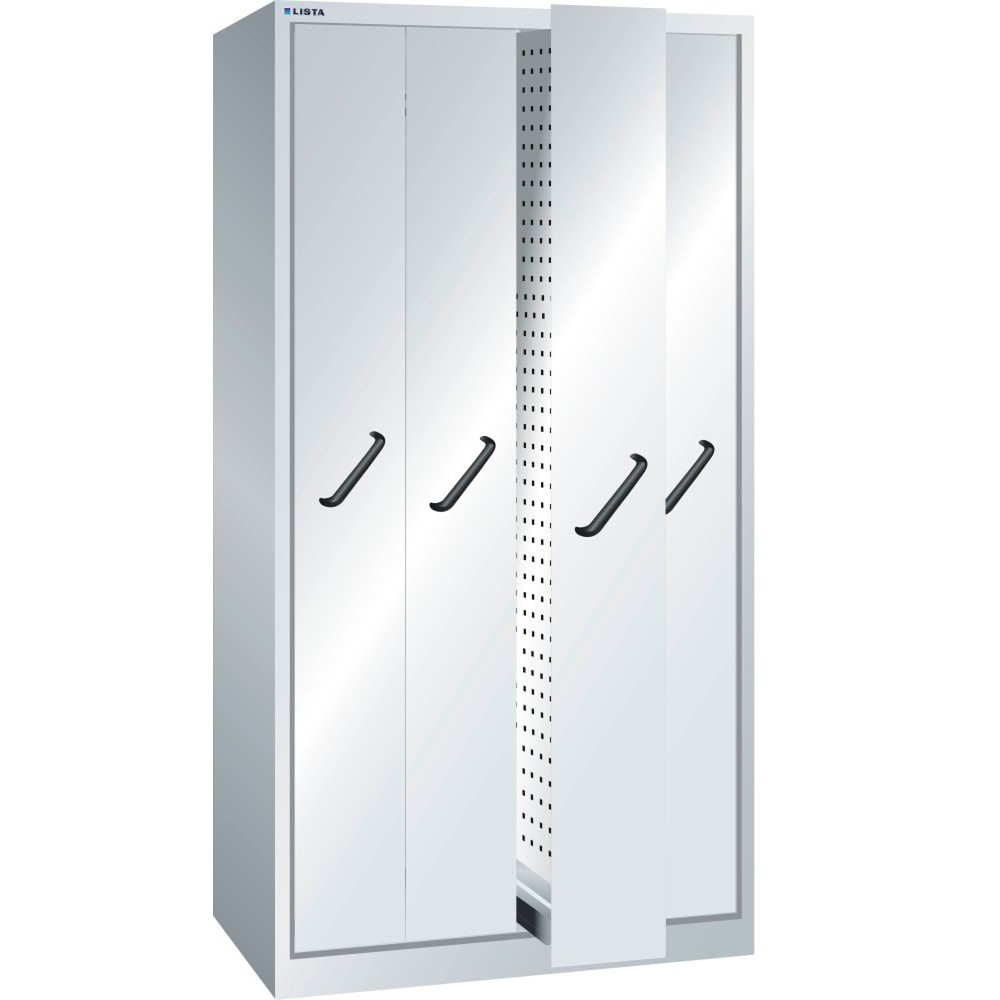 Produktabbildung: LISTA Vertikalauszugschrank, (BxTxH) 1000x695x1950mm, mit Frontblenden