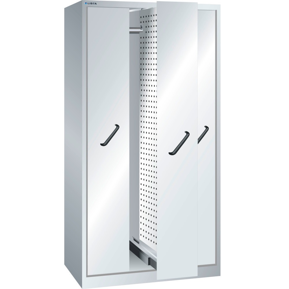 Produktabbildung: LISTA Vertikalauszugschrank, (BxTxH) 1000x695x1950mm, mit Frontblenden