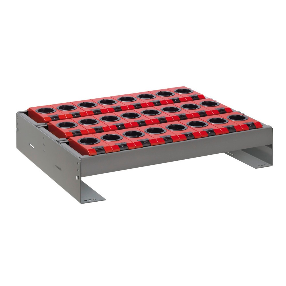 Produktabbildung: LISTA Werkzeughalter-Set 36x27E, (BxTxH) 588x447x82-162mm, Typ ISO-SK 50, 15 Halter