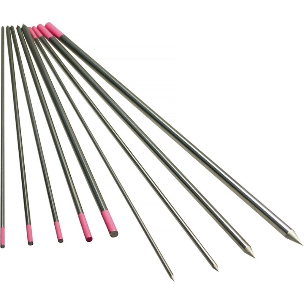 LITTY Wolframelektrode LYMOX, Durchmesser 1,6 mm Länge 175 mm, pink Produktabbildung: LITTY Wolframelektrode LYMOX, Durchmesser 1,6 mm Länge 175 mm, pink