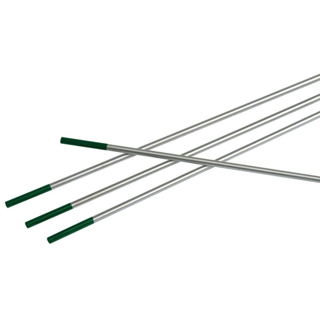 Produktabbildung: LITTY Wolframelektrode WP, Durchmesser 1,6 mm Länge 175 mm, grün