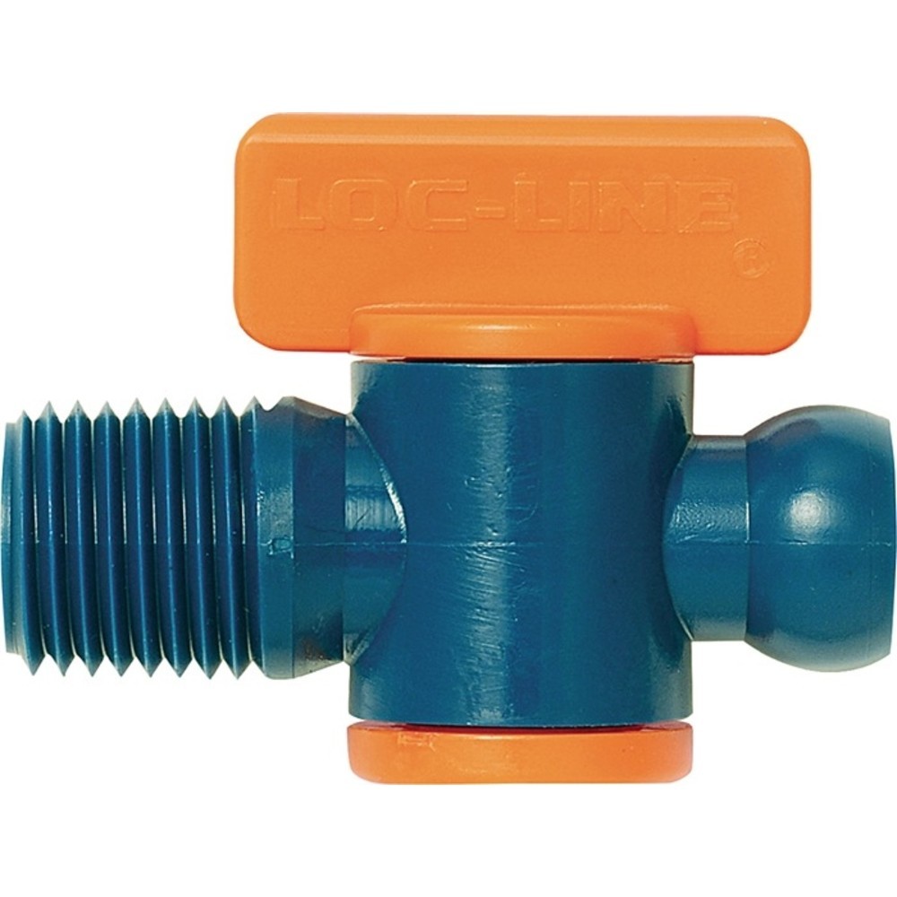 Produktabbildung Nr. 2: LOC-LINE Absperrventil Gr. 1/4 ” m. AG Btl. m. 2 St.