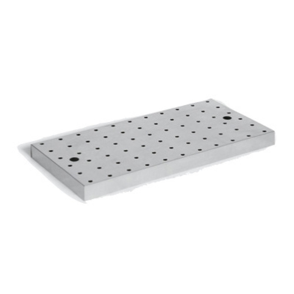 Produktabbildung: Lochblechabdeckung für Steinbock® Chemikalien- und Giftschrank, BxT 1.200 x 500 mm