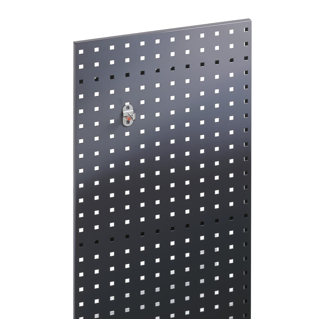 Produktabbildung: Kappes RasterPlan Lochplatte, HxB 450 x 1.000 mm, tiefschwarz