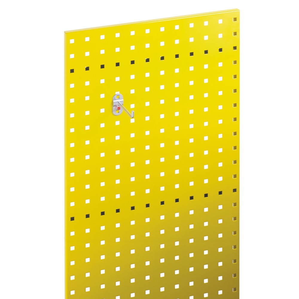 Produktabbildung: Kappes RasterPlan Lochplatte, HxB 450 x 1.000 mm, verkehrsgelb