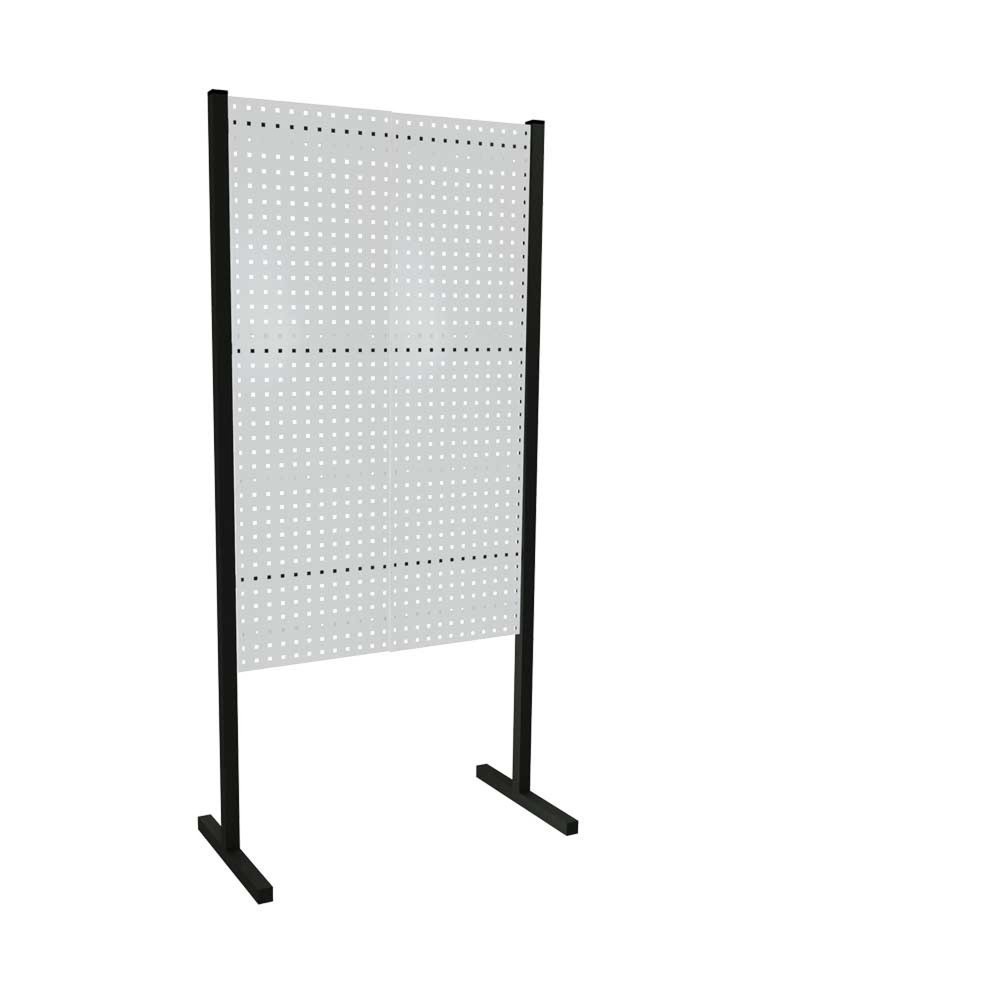 Produktabbildung: Kappes RasterPlan Lochplatten-Set, 2 Platten, HxB 1.500 x 1.000 mm, lichtgrau