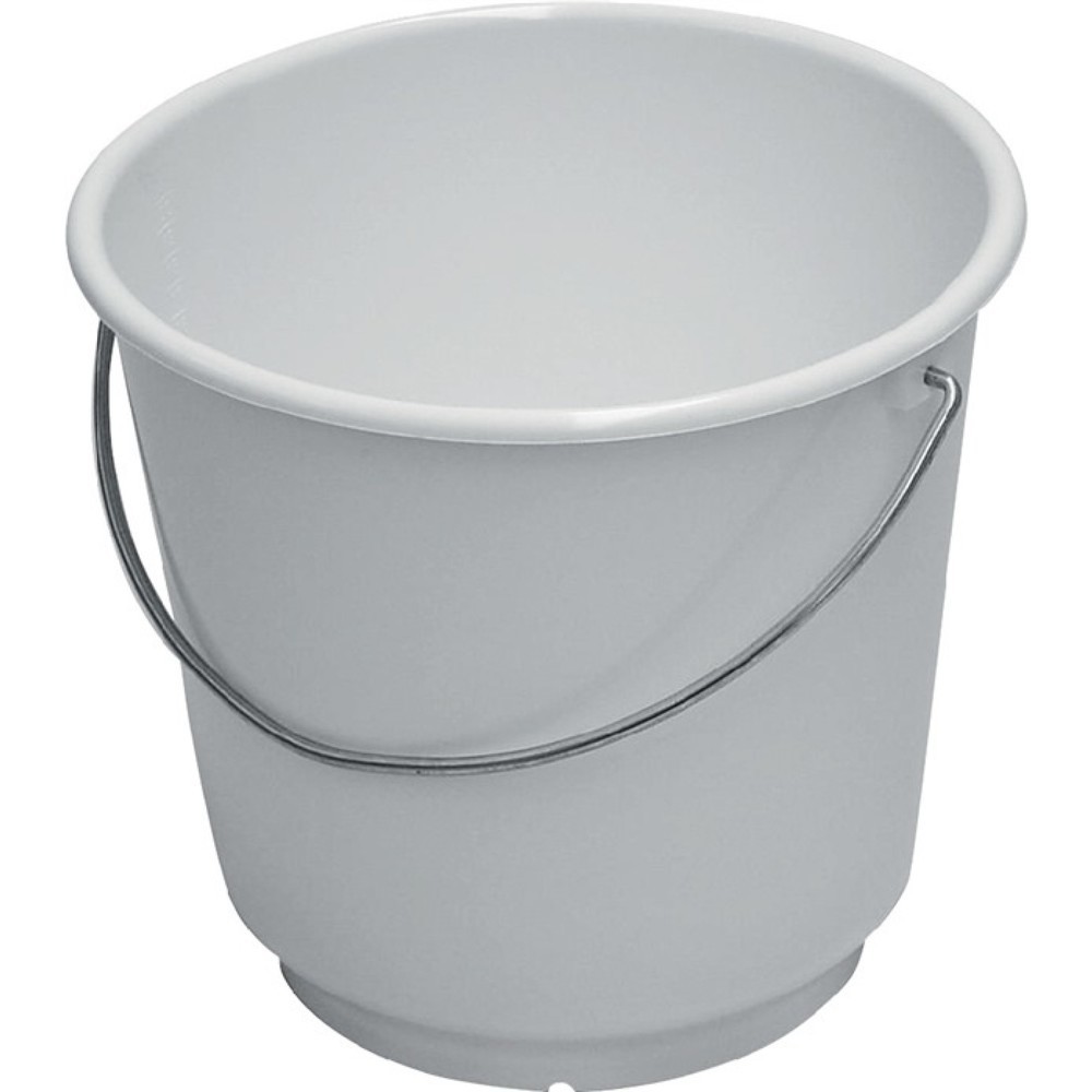Produktabbildung: LOCKWEILER Eimer 20l PE weiß lebensmittelecht D.360mm H.330mm