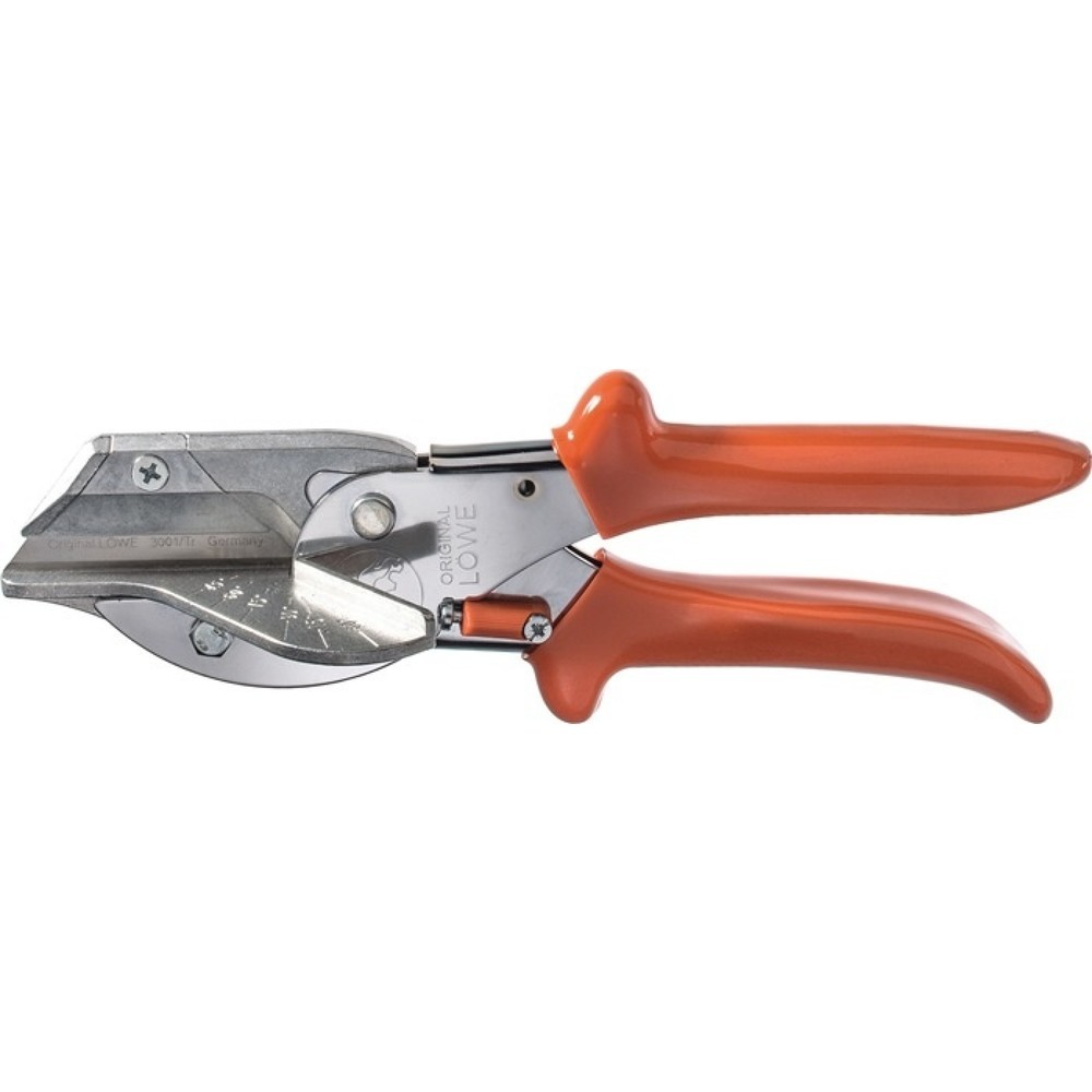 Produktabbildung: LÖWE Gehrungsschere 3804 L.210mm Klingen-L.50mm Schnitt-St.max.7,5mm