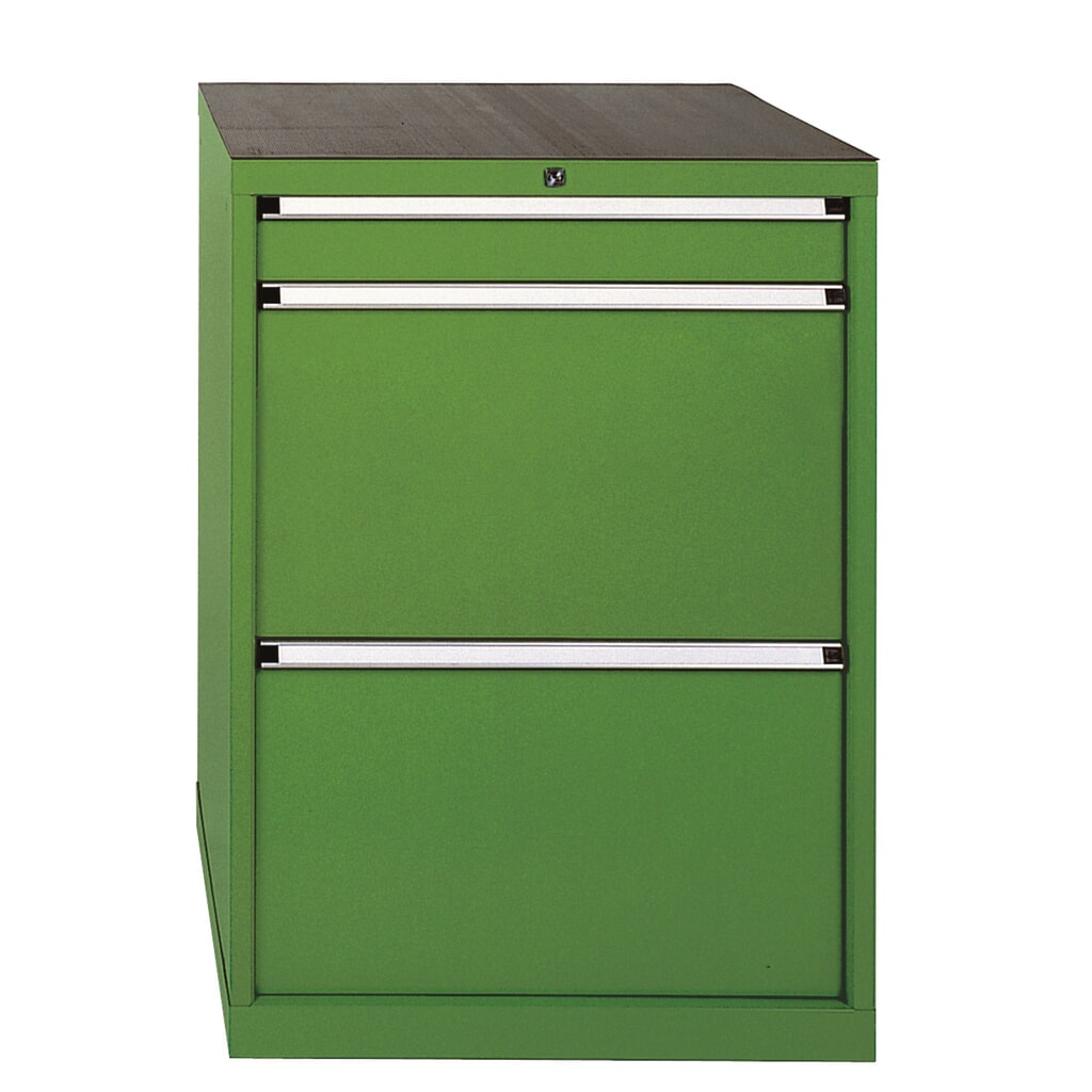 LOKOMA Schubladenschrank für CNC-Werkzeuge mit 3 Schubladen, HxBxT 1.000 x 718 x 728 mm Produktabbildung: LOKOMA Schubladenschrank für CNC-Werkzeuge mit 3 Schubladen, HxBxT 1.000 x 718 x 728 mm