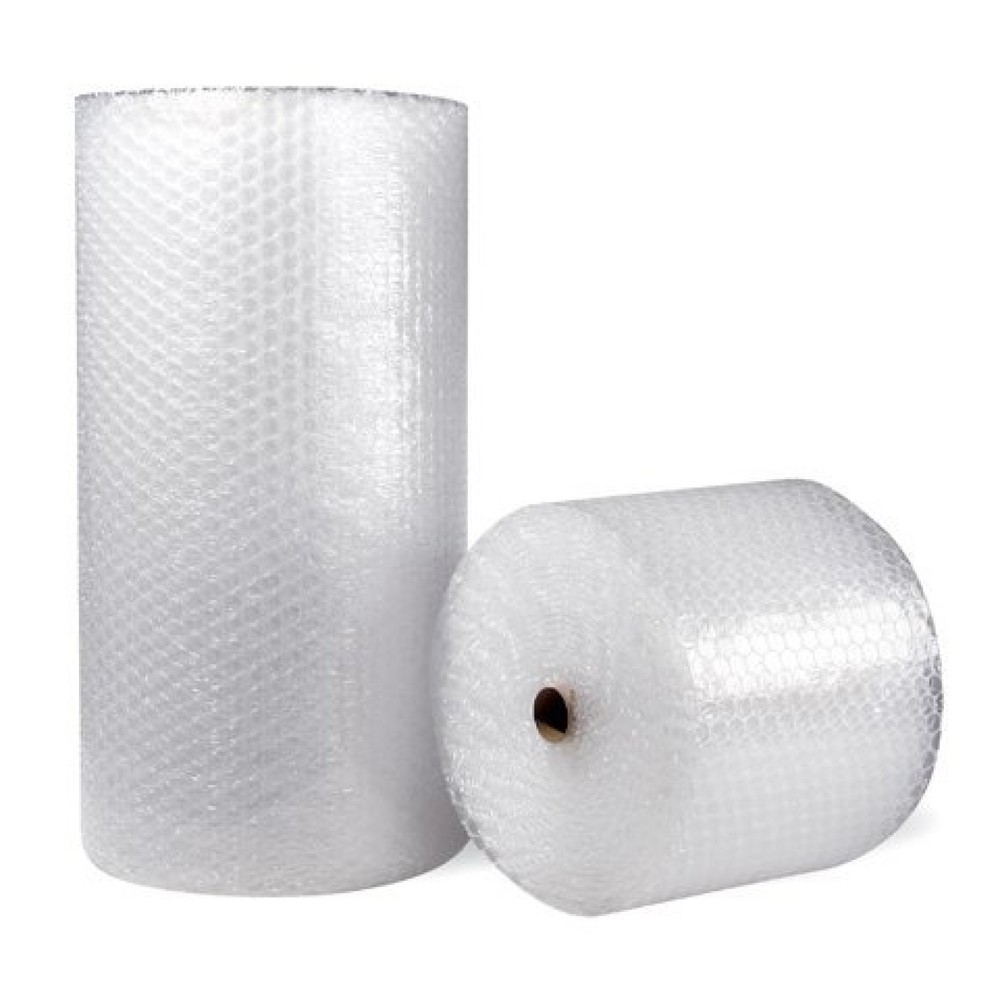 Produktabbildung: Luftpolster-Folie, 2-lagig, 100 µ, BxL 500 mm x 30 lfm, großnoppig