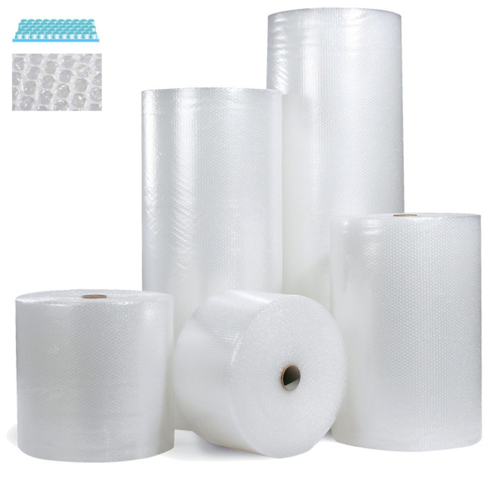 Produktabbildung: Luftpolster-Folie, 2-lagig, 70 µ, BxL 500 mm x 100 lfm