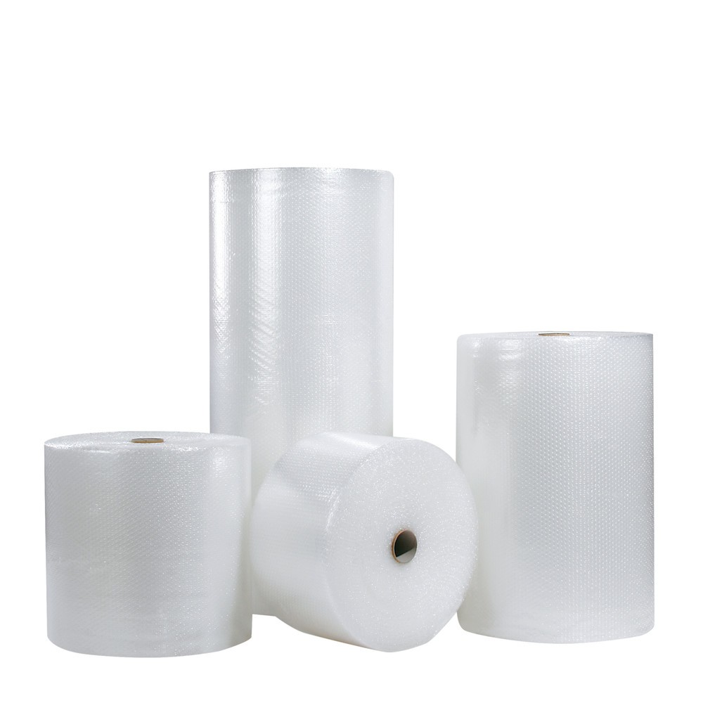 Produktabbildung: Luftpolster-Folie, 2-lagig, 70 µ, BxL 300 mm x 100 lfm