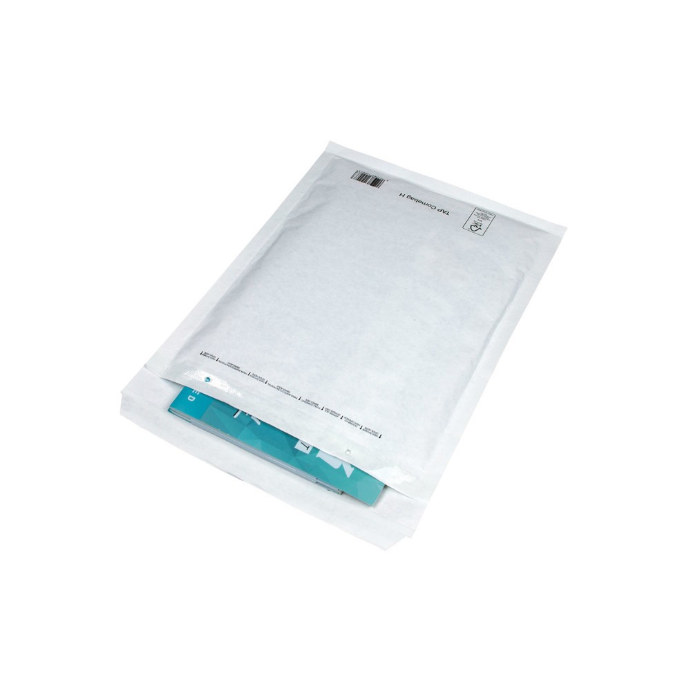 Produktabbildung Nr. 2: Luftpolster-Versandtasche, 260 x 360mm, weiß, DIN B4, mit Selbstklebeverschluss, 1 VE = 100 Stk