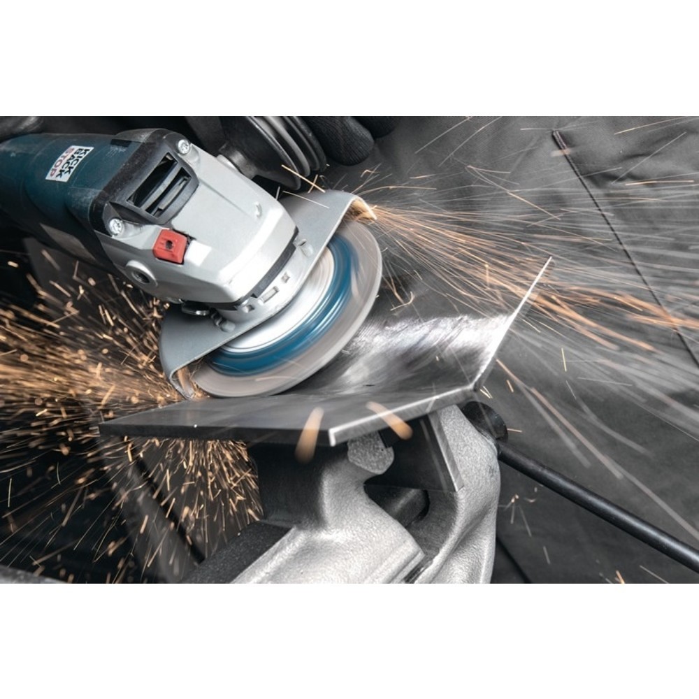 Produktabbildung Nr. 3: LUKAS Fächerscheibe SLT flex, Durchmesser 125 mm Körnung 40 flach, INOX, Stahl Spezial-Zirkonkorund