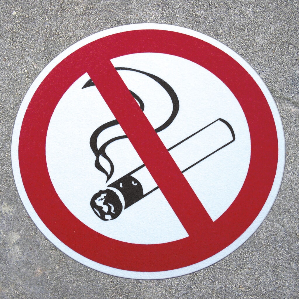 Produktabbildung: Rauchen verboten, ø 400 mm