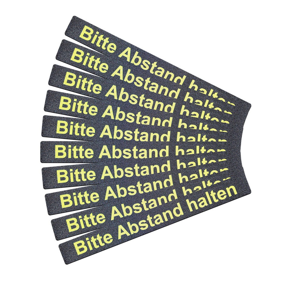 Produktabbildung: Bitte Abstand halten, LxB 100 x 800 mm