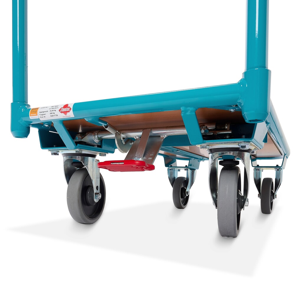 Produktabbildung Nr. 2: Magazinwagen Ameise®, TK 200 kg, Ladefläche BxT 450 x 850 mm, mit Zentralbremse