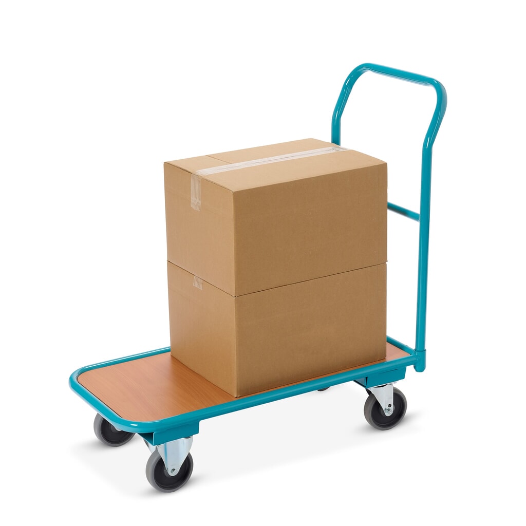 Magazinwagen Ameise®, TK 200 kg, Ladefläche BxT 450 x 850 mm, mit Zentralbremse Produktabbildung Nr. 9: Magazinwagen Ameise®, TK 200 kg, Ladefläche BxT 450 x 850 mm, mit Zentralbremse
