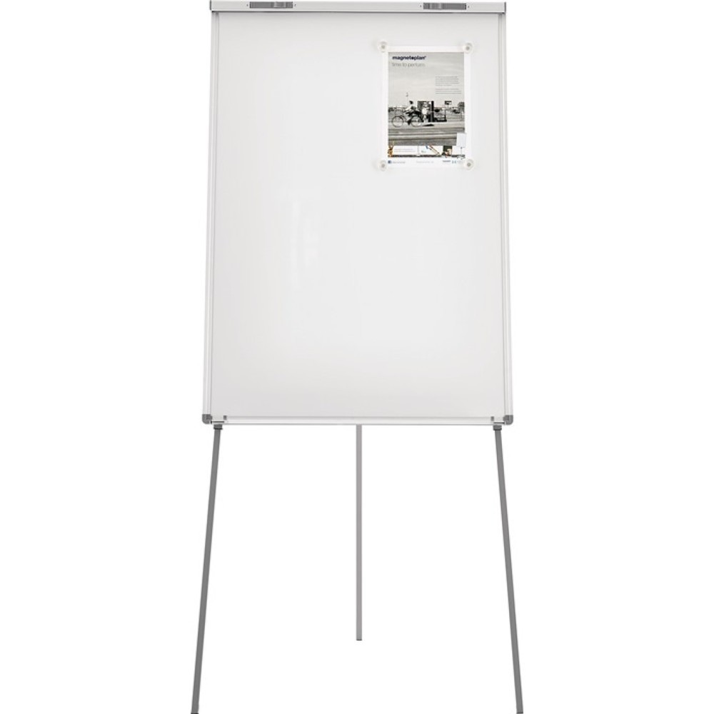 Produktabbildung: magnetoplan® Flipchart Junior SP, weiß, Schreibfläche B680xH1045mm, höhenverstellbar bis 1,85 m