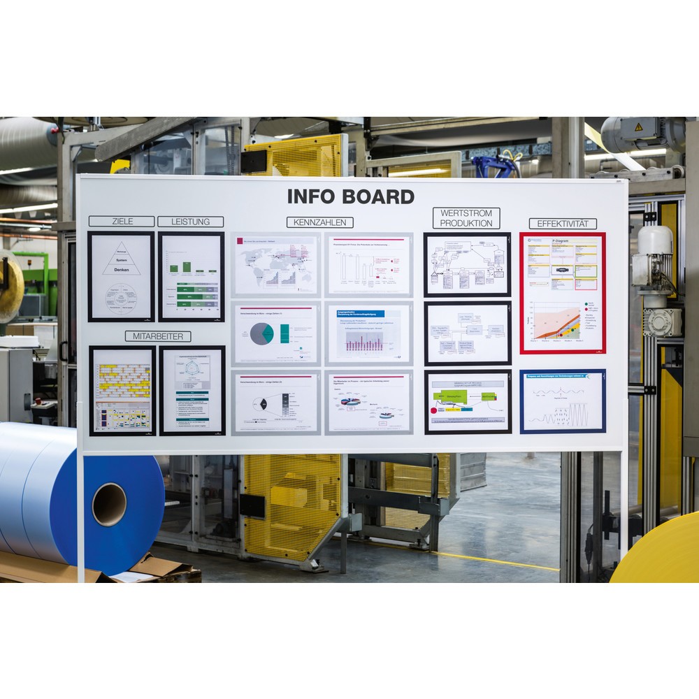 Produktabbildung: Magnetrahmen DURABLE DURAFRAME®, DIN A4, schwarz