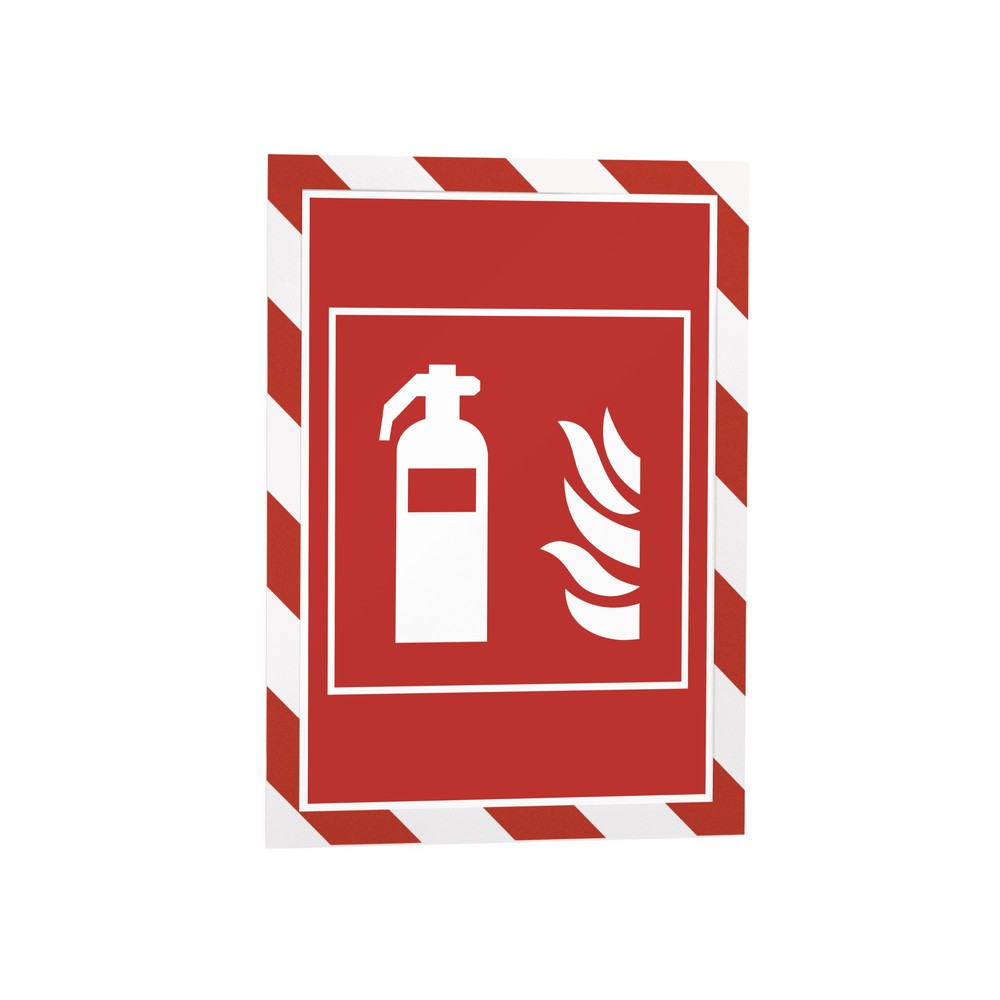 Produktabbildung Nr. 4: Magnetrahmen DURABLE DURAFRAME® Security, DIN A4, rot/weiß