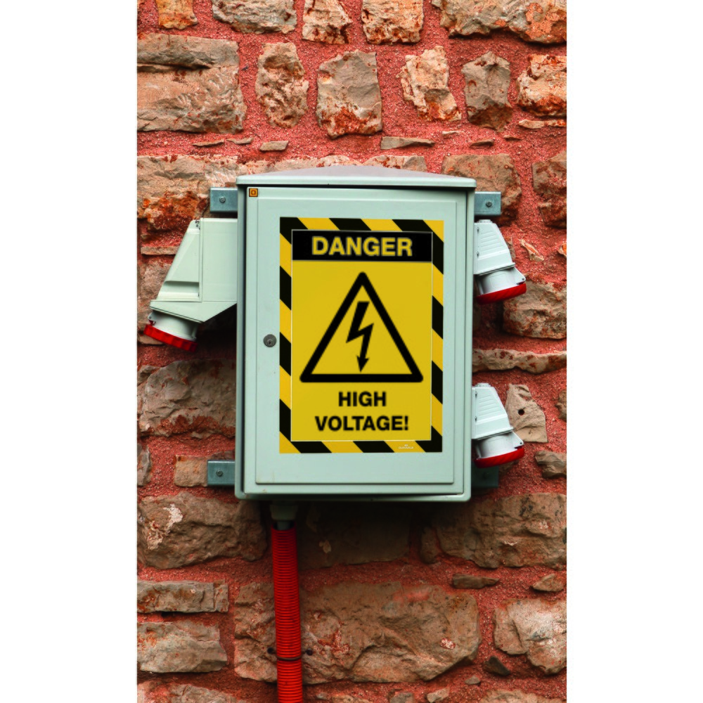 Produktabbildung Nr. 6: Magnetrahmen DURABLE DURAFRAME® Security, DIN A4, gelb/schwarz