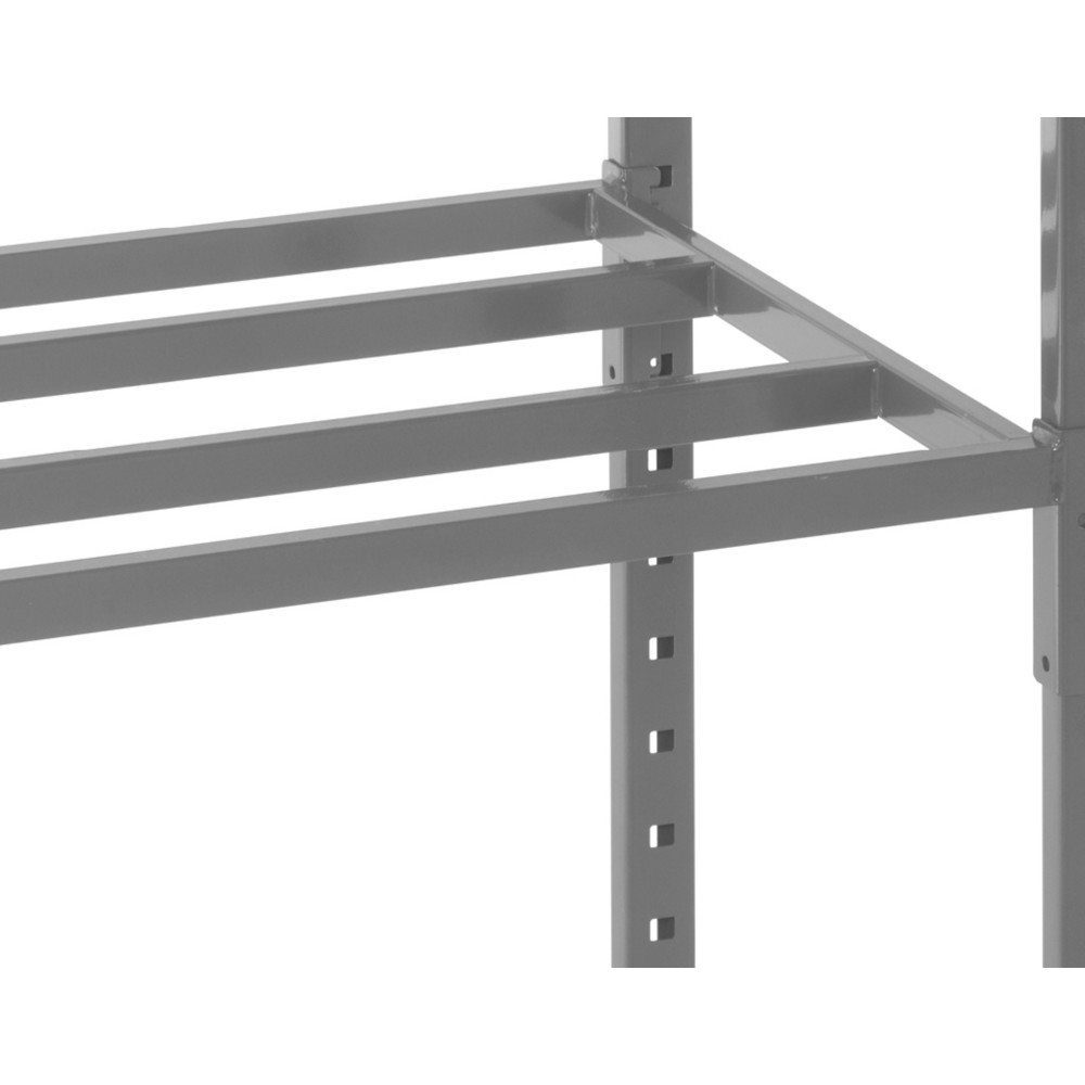 Produktabbildung Nr. 3: ManOrga Fachbodenregal, AF, mit Stahlrohr-Fachböden, FL 500 kg, HxBxT 3.000 x 1.010 x 500 mm