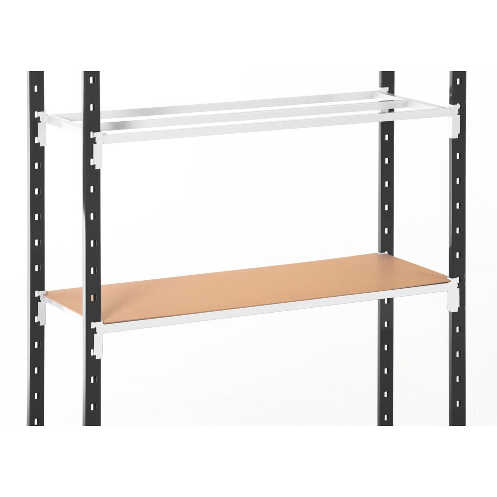 Produktabbildung Nr. 6: ManOrga Fachbodenregal, AF, graphitgrau/lichtgrau, FL 115 kg, HxBxT 2.000 x 1.250 x 400 mm