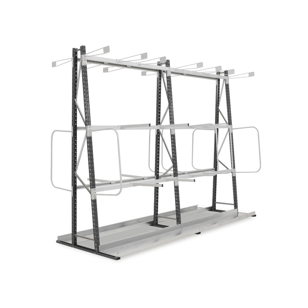 Produktabbildung Nr. 5: ManOrga Vertikalregal, einseitig, GF, HxBxT 2.500 x 1.500 x 340 mm