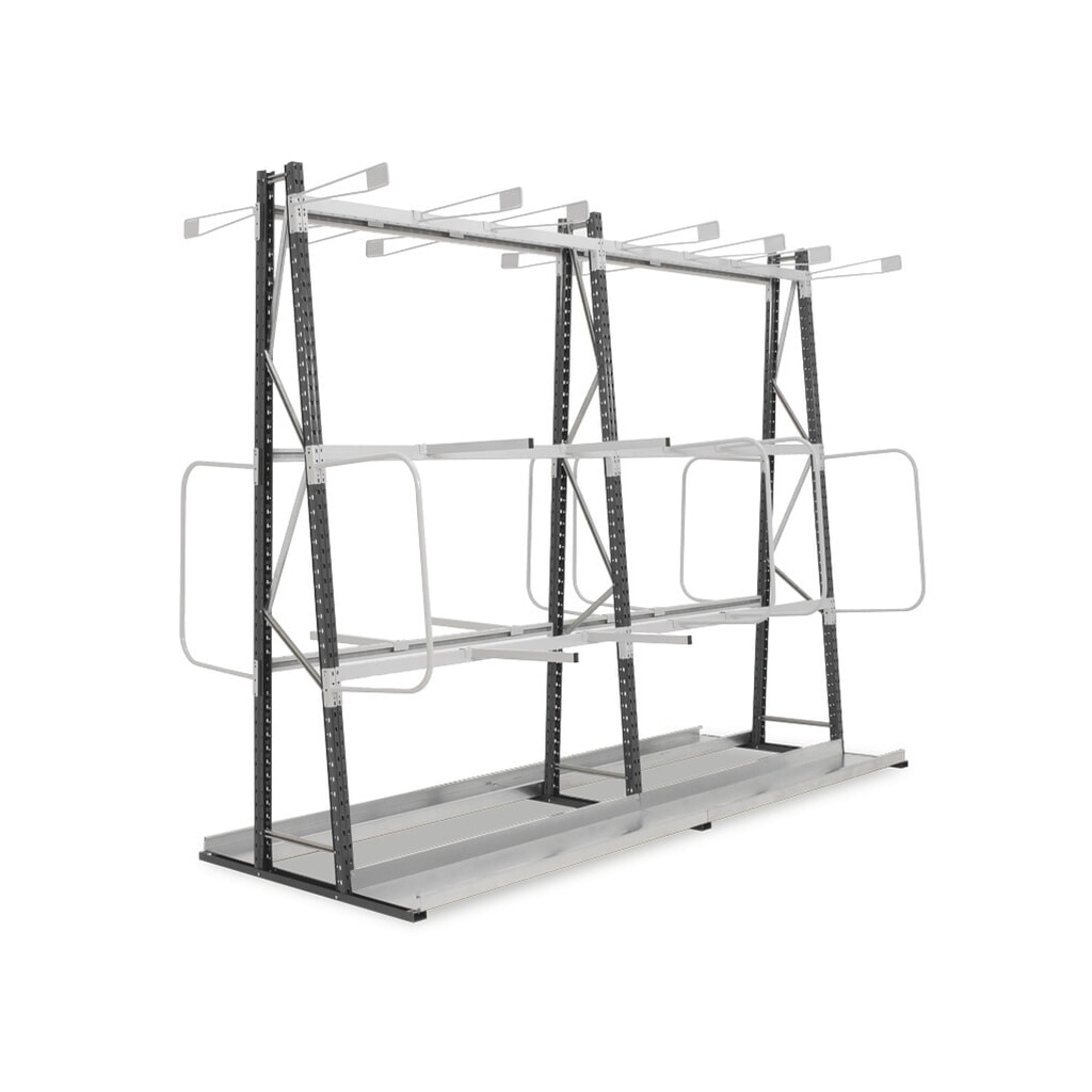 Produktabbildung Nr. 5: ManOrga Vertikalregal, einseitig, GF, HxBxT 2.500 x 1.500 x 340 mm