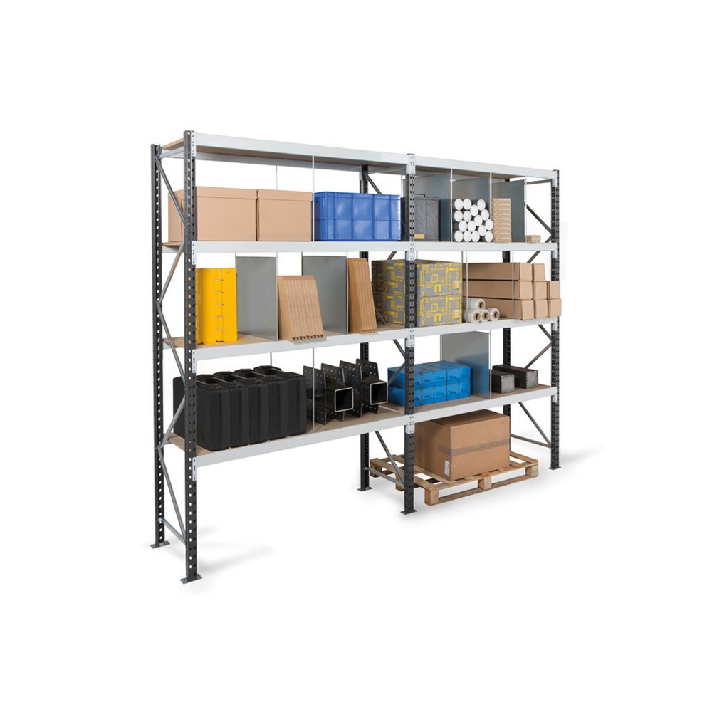 Produktabbildung Nr. 5: ManOrga Weitspannregal, mit Spanplatten, GF, HxBxT 2.000 x 1.800 x 600 mm
