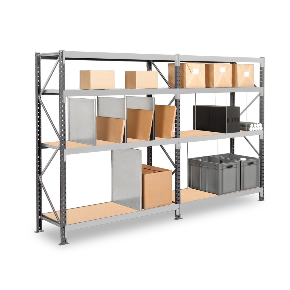 Produktabbildung Nr. 6: ManOrga Weitspannregal, mit Spanplatten, GF, HxBxT 2.000 x 1.800 x 600 mm