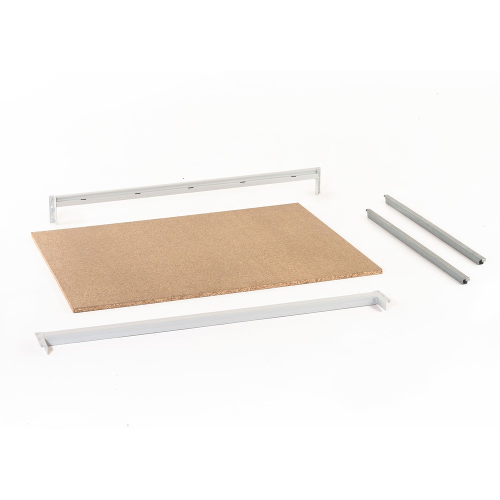 Produktabbildung Nr. 6: ManOrga Weitspannregal, mit Spanplatten, GF, HxBxT 2.500 x 2.700 x 800 mm