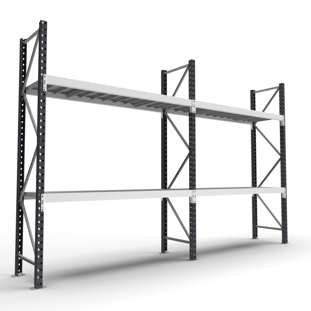 Produktabbildung Nr. 5: ManOrga Weitspannregal, mit Stahlpaneelen, AF, FL 740 kg, HxBxT 2.000 x 2.700 x 1.000 mm