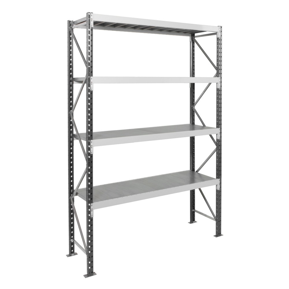 Produktabbildung Nr. 1: ManOrga Weitspannregal, mit Stahlpaneelen, GF, FL 740 kg, HxBxT 3.000 x 2.700 x 1.000 mm