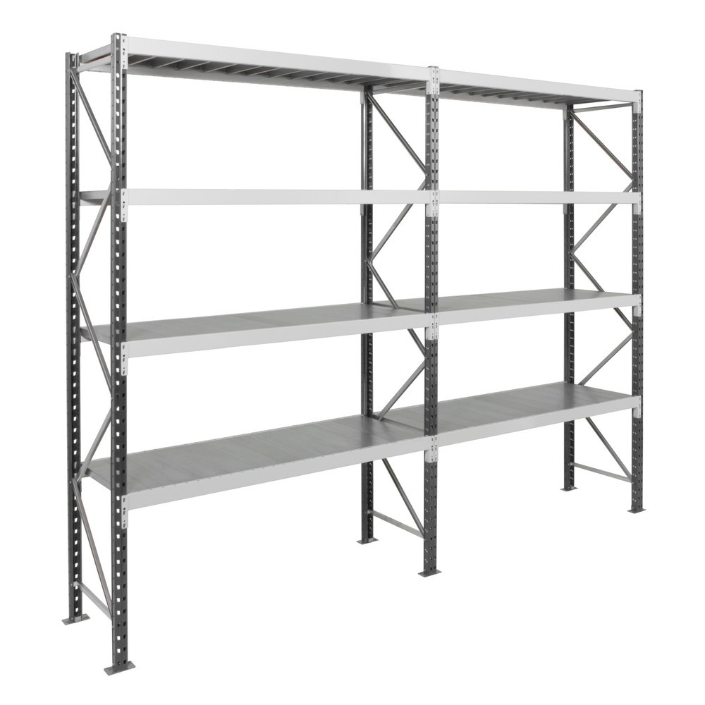 Produktabbildung Nr. 7: ManOrga Weitspannregal, mit Stahlpaneelen, GF, FL 740 kg, HxBxT 3.000 x 2.700 x 1.000 mm