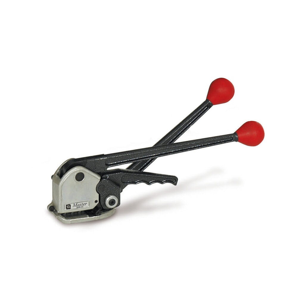 Manuelles Umreifungsgerät Universal für Stahlband, hülsenlos, für Bandbreite 16 mm Produktabbildung: Manuelles Umreifungsgerät Universal für Stahlband, hülsenlos, für Bandbreite 16 mm