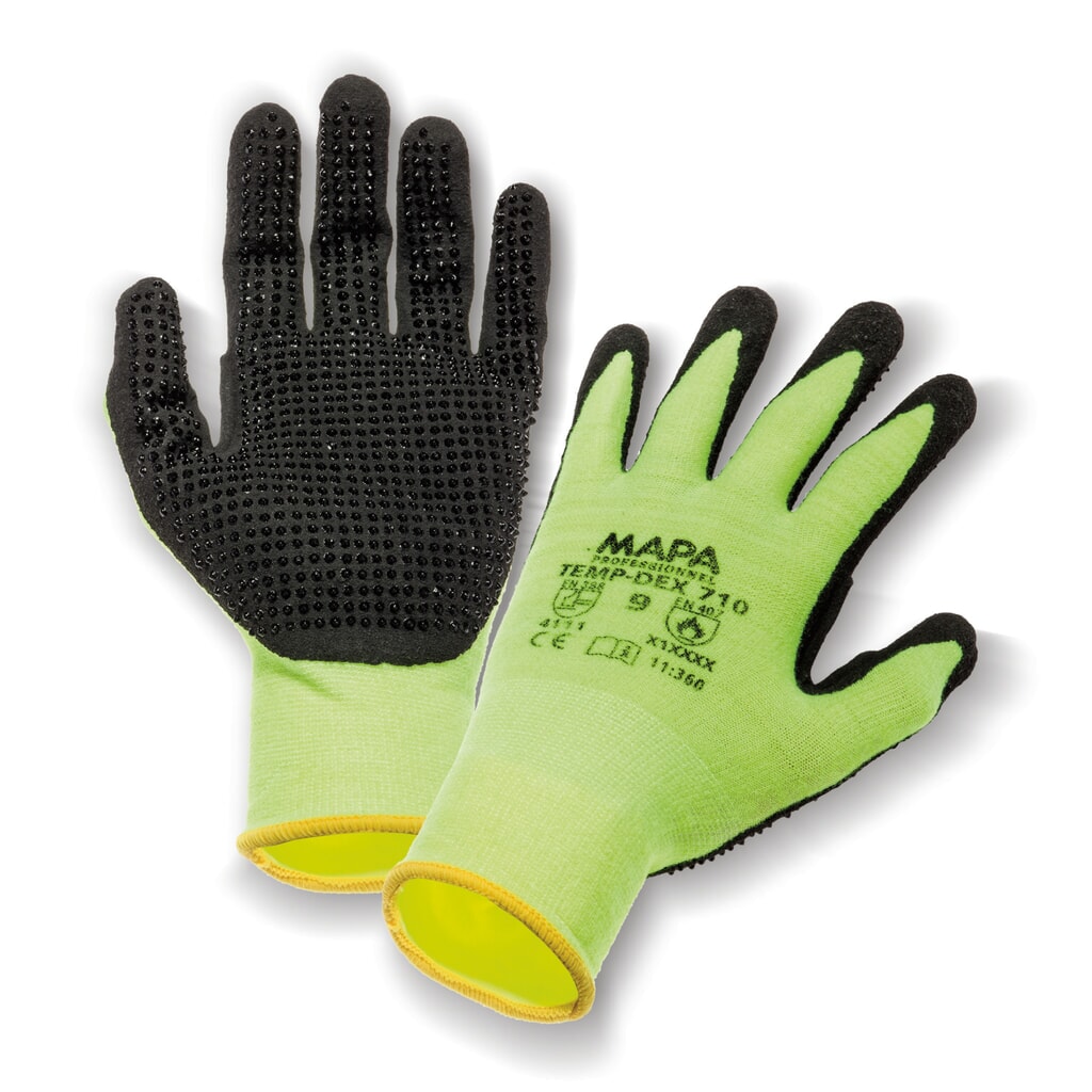 Produktabbildung: MAPA® Hitzeschutz-Handschuhe Temp-Dex 710, Größe 9