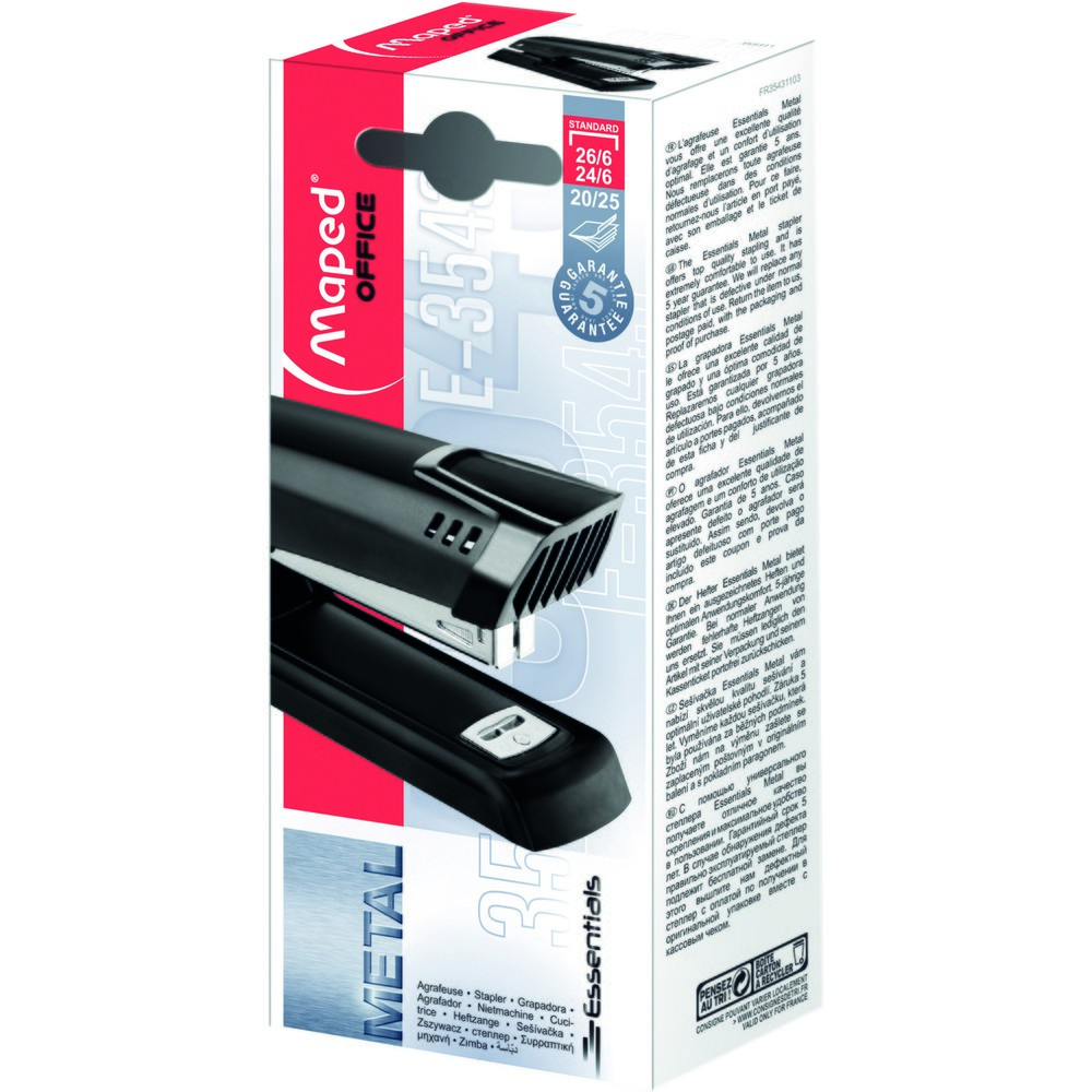 Produktabbildung: Maped Hefter ESSENTIALS METAL Half Strip