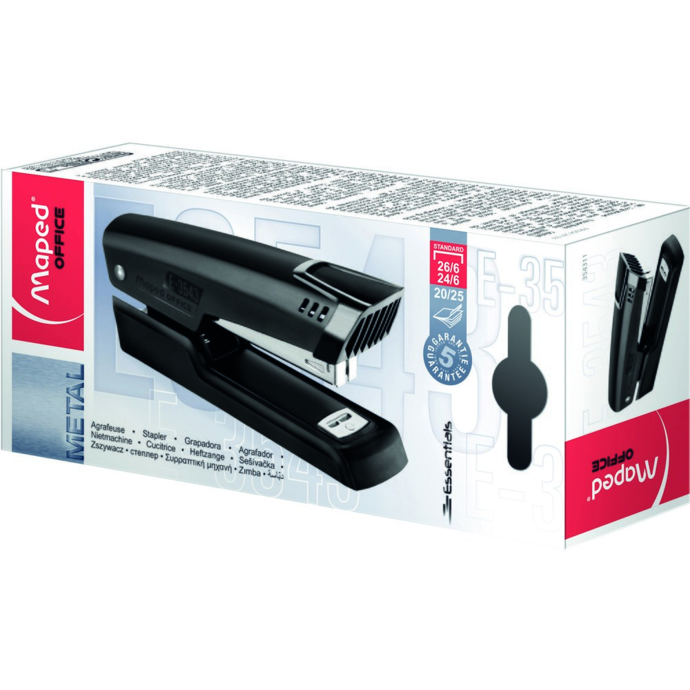 Produktabbildung Nr. 2: Maped Hefter ESSENTIALS METAL Half Strip