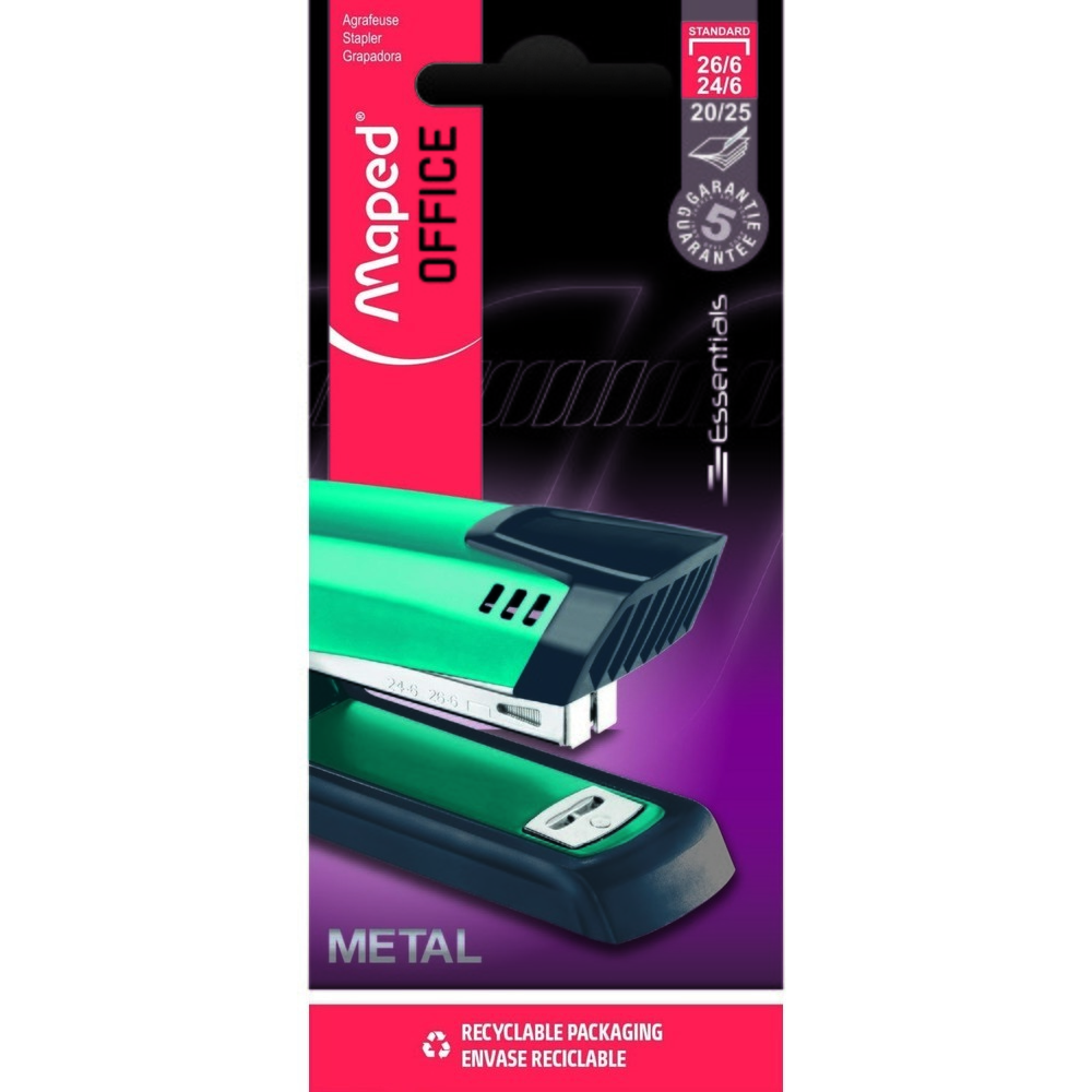 Produktabbildung Nr. 1: Maped Hefter ESSENTIALS DECO 24-26/6