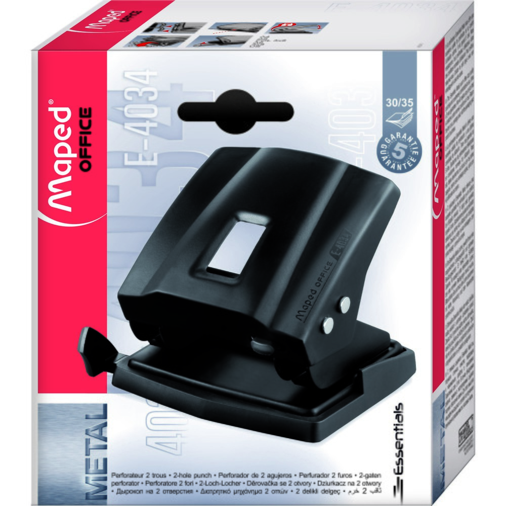 Produktabbildung: Maped Locher ESSENTIALS METAL 30/ 35 Blatt
