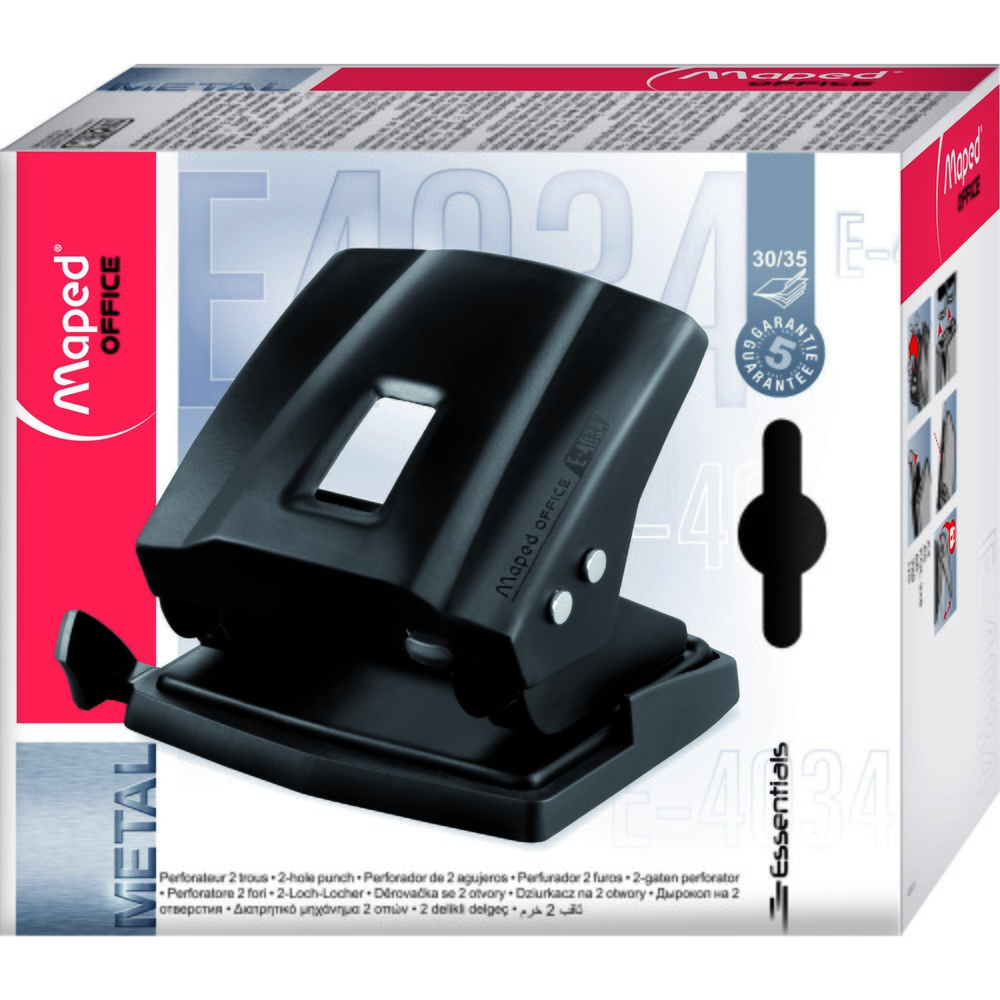 Produktabbildung Nr. 2: Maped Locher ESSENTIALS METAL 30/ 35 Blatt